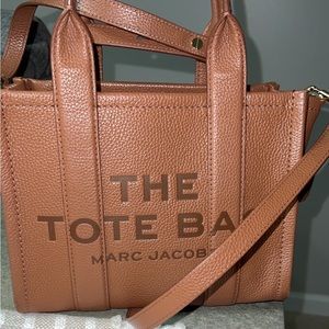 Mini leather marc jacobs tote bag